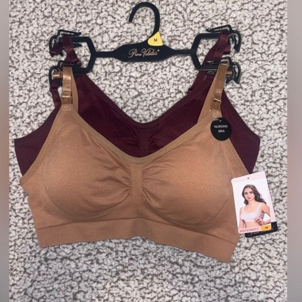 NWT 2 SET MATERNITY BRAS SIZE M - Picture 1 of 6